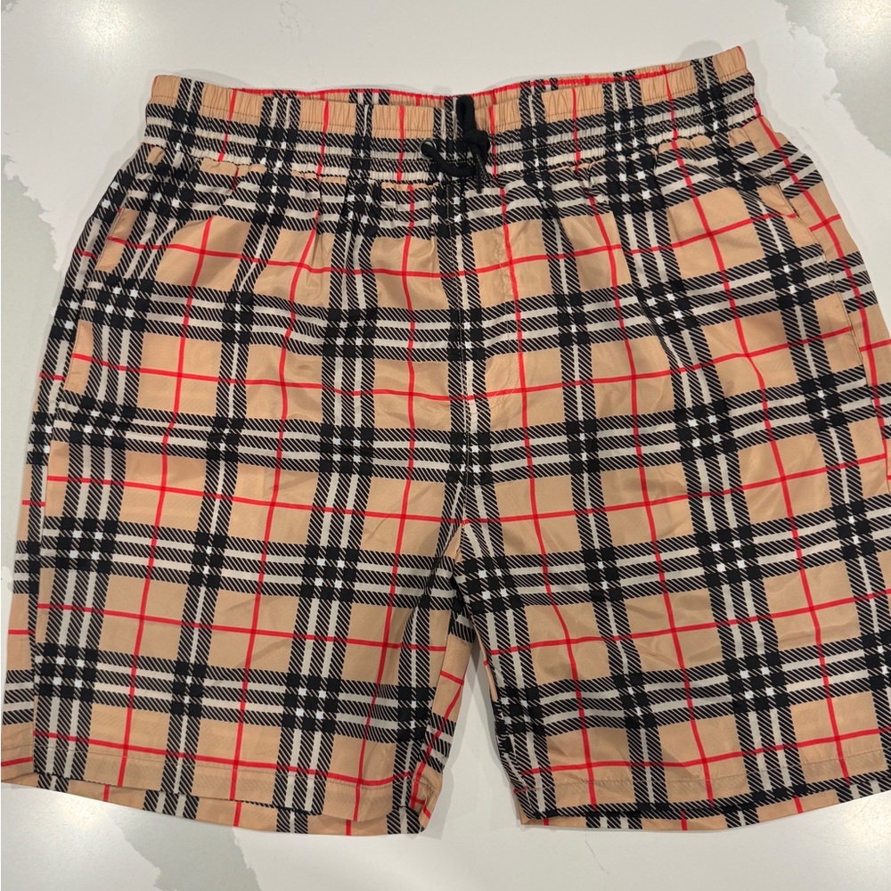 Burberry ‘Check Swim Shorts’